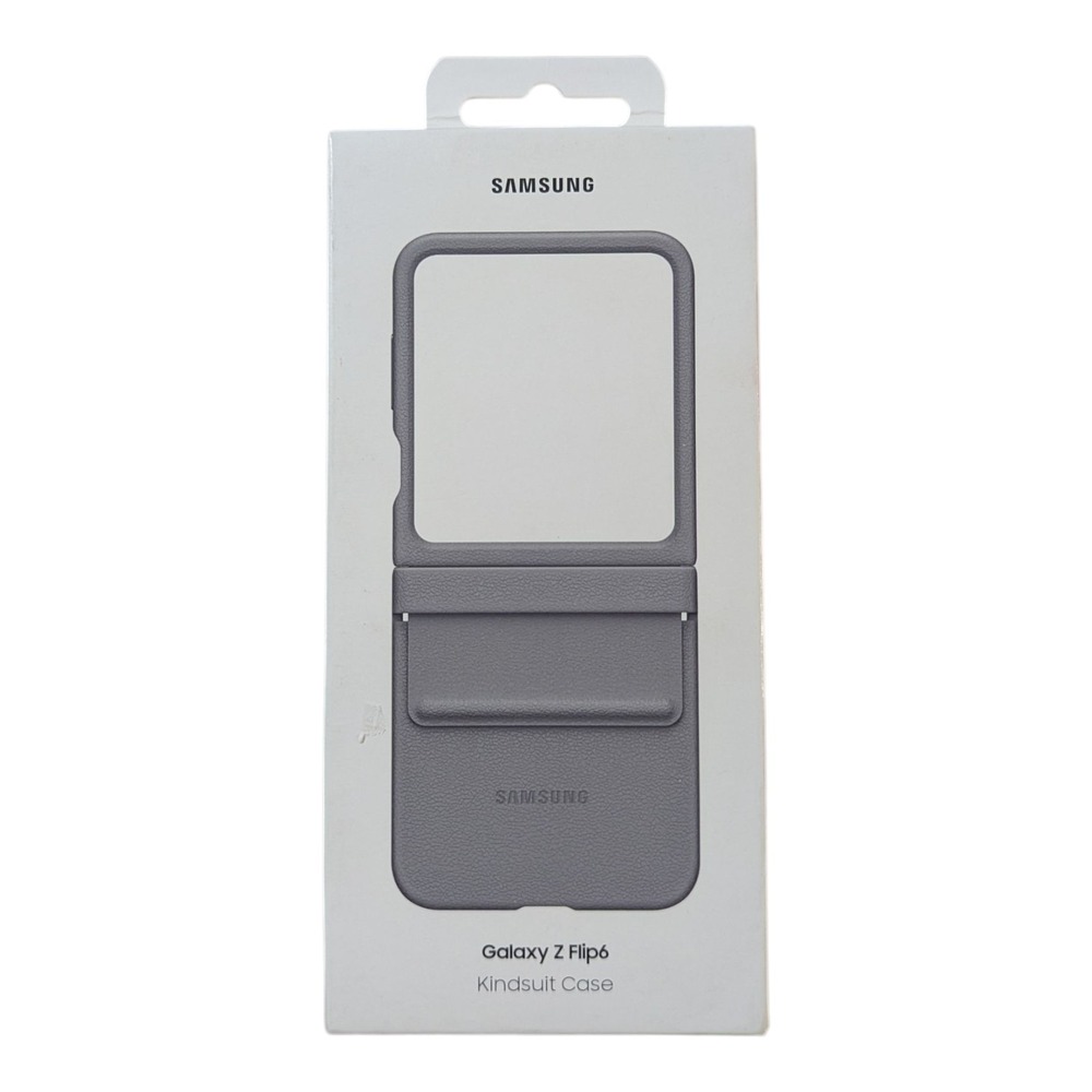 E9-N GENUINE‎ Samsung Kindsuit Case for Samsung Galaxy Z Flip6 Gray